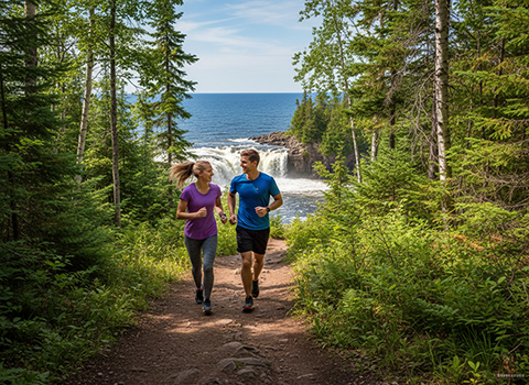 Gooseberry Falls State Park Trail